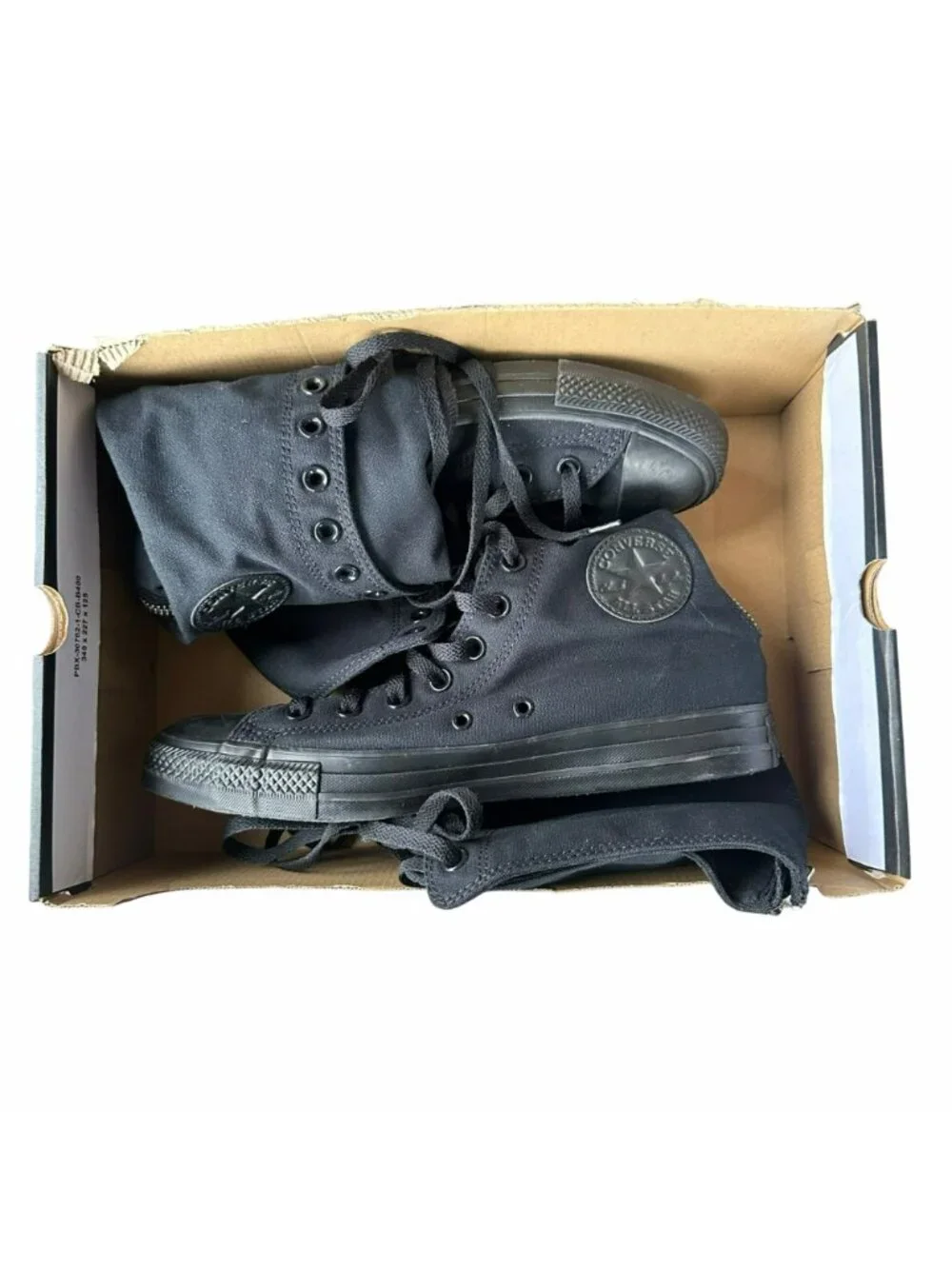 ❤️Converse Chuck Taylor XXHi Sz 11 Women's Knee-high Boots Sneaker Black A12325C